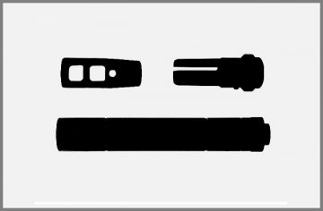 Flash hider, Silencers