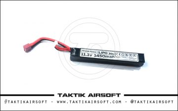 RHAM Power LiPo 11.1V 1450mAh 30C Stick Dean