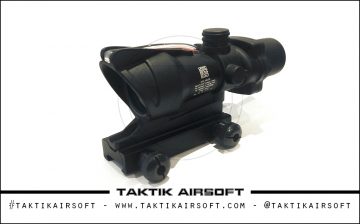 RHAM ACOG Style 4X Scope Red Chevron and Crosshair