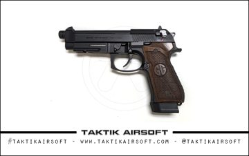 G&G GPM92 GP2 M9 M92 GBB CO2 Pistol Black Wood