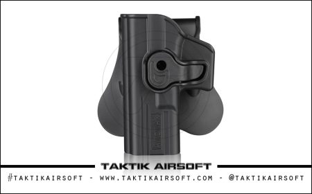 Amomax Glock Tactical Holster Gaucher Noir