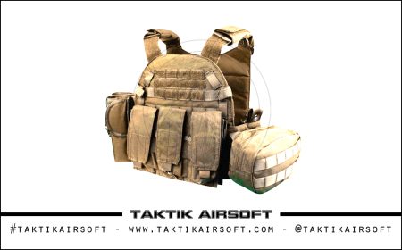WoSport 6094 Style Tactical Vest Tan