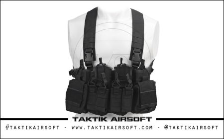 WoSport D3CRX Chest Rig Black vest