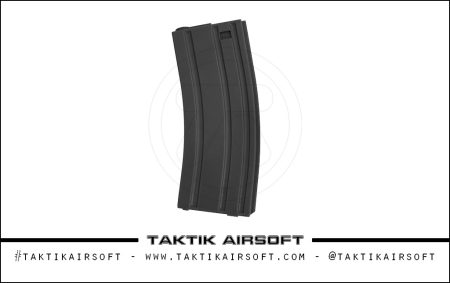 Basic STANAG Style Polymer M4 AEG Magazin Schwarz