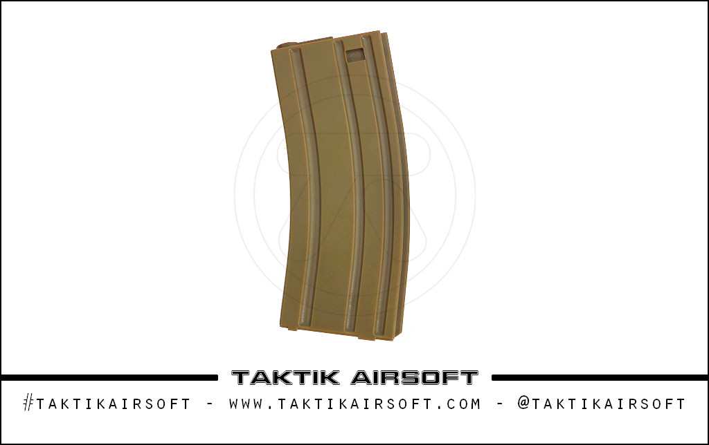 Amarok STANAG Style Polymer M4 AEG Magazine FDE