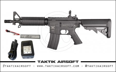 Raven Evolution NEO M4A1 RIS CQB AEG Bundle kit Black