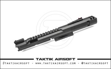 Kit de receptor superior TTI Airsoft AAP01 Scorpion 6 pulgadas con kit de salto TDC negro