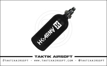 Réservoir d'air comprimé en aluminium HK Army 48Cl 3000psi HPA noir