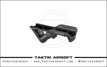 Abgewinkelter Vordergriff im MP-Stil, Schwarz