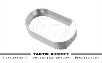 适用于 Marui Hi-Capa 系列的射手设计 Hot Shot 风格 Magwell - 银