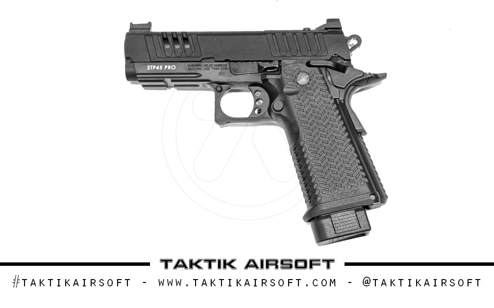 G&G STP45 Pro 7.4 CO2 GBB Hi-Capa hicapa Pistol Black