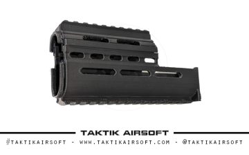 Taktik AK47 AK74 Schiene MLok Picatinny Handschutz Kunststoff Schwarz