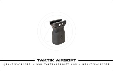 Taktik Picatinny curta garra vertical abs plástico preto