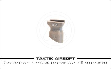 Taktik Picatinny Short Cut Vertical Grip ABS Plastic Tan