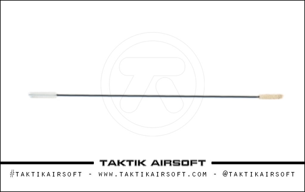 Taktik Dual Head Cleaning Rod Nylon and Cotton Head