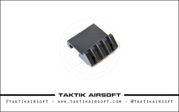 Taktik Picatinny verkantet 45 Grad montieren mit 4 Schlitze ABS CF Schwarz