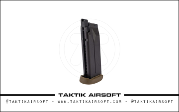 东京丸井FNX 45 战术气枪绿色毒气弹匣 (29 回合数) 黄褐色