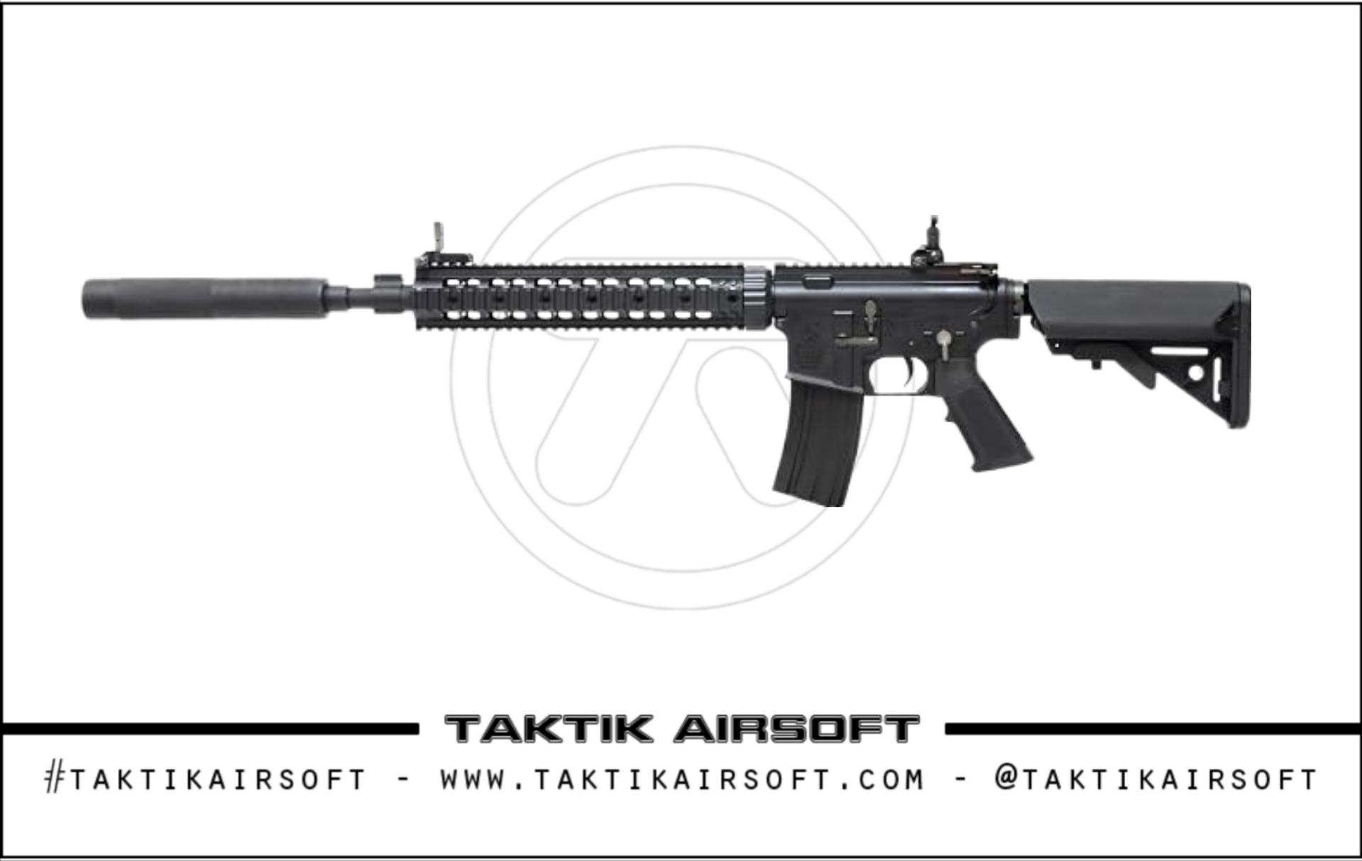 Bolt MK-12 MOD FIXS ERG Canadian Edition Metal Black Silencer