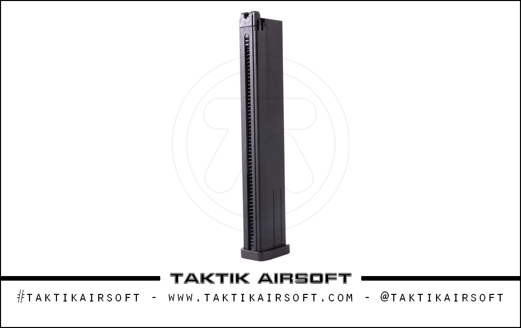 VORSK VMP-1 KWA MP9 Green Gas Magazine 48 RD Black