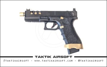 Vorsk EU8 Vented Gold MATCH G18C Full Auto Black