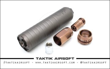RGW TP762 'Raccoon' Mock Suppressor and Tracer Adapter Grey