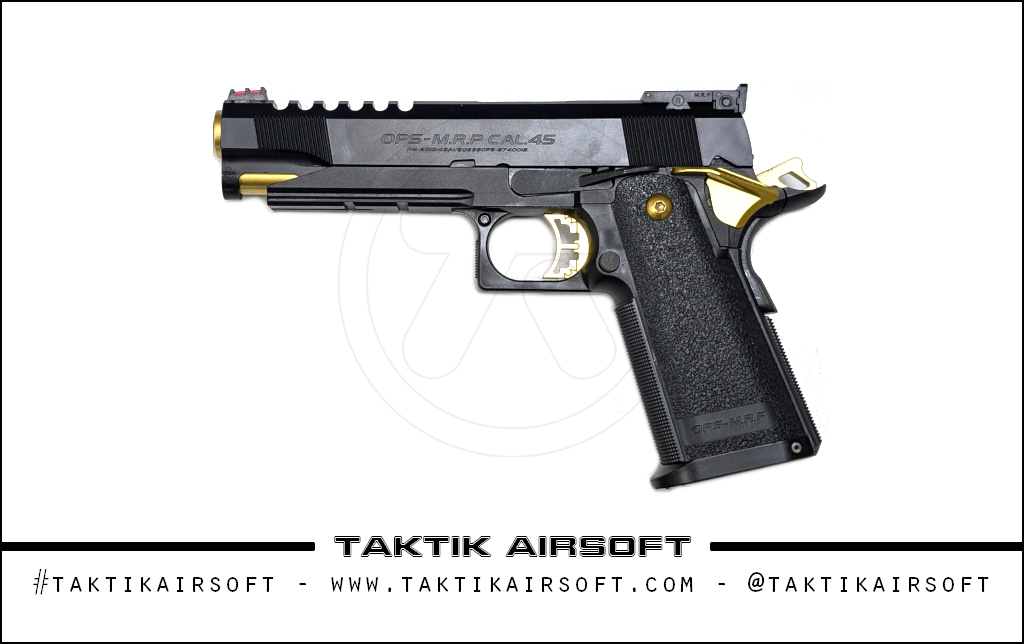 Tokyo Marui Hi-Capa HICAPA 5.1 Gold Match Gas Blowback Pistol