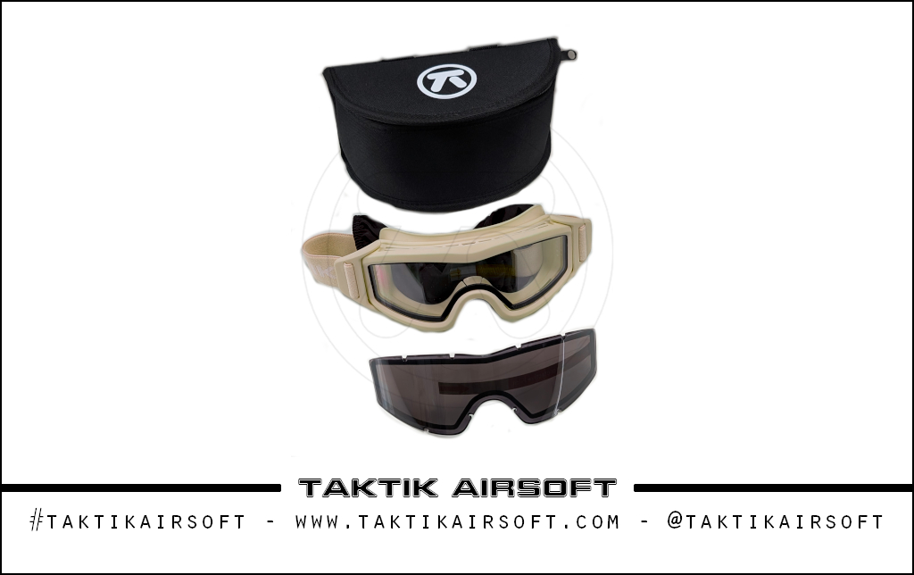 Taktik Goggles Tan