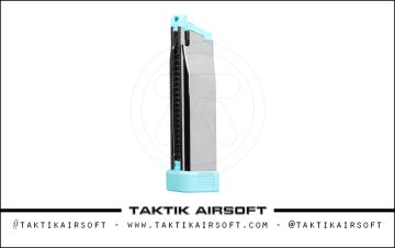 G&G STP45 30 round Hi-Capa hicapa Gas Magazine Azul Blue